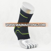 Knitted ankle protector compression sleeve ankle brace