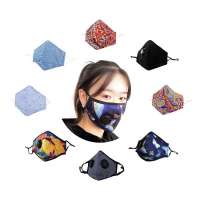 road round prevent pm2.5 refill  mouth-muffle air filter dust mask