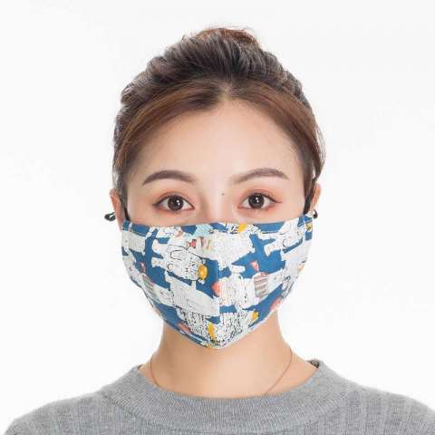 Dust Mask 2 Activated Carbon Filters N95 Mask Respiratory Protection Anti Pollution Exhaust Gas Pollen Allergy PM2.5 Woodworking